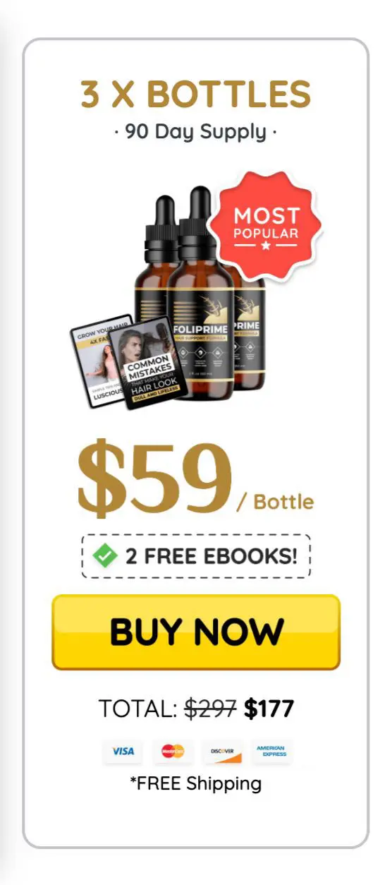 Buy FoliPrime 3 bottles